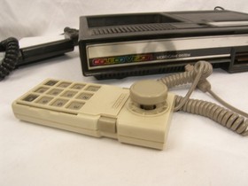 1982 Coleco Vision Video Game System #2400 With 3 Hand Controls Working/Tested