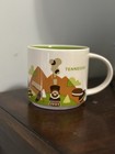 Starbucks You Are Here Collection Tennessee Coffee Mug 14 oz Green Interior 2015