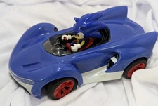 NKOK Sonic The Hedgehog Remote Control Car RC Toy Vehicle Blue