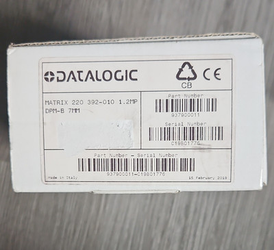 Datalogic Matrix 220 392-010 Wired Fixed Mount Barcode Scanner MPN 937900011
