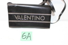 Valentino - Black & Gold Lena Lavoro Leather Shoulder Bag