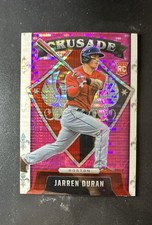 2022 Panini Chronicles - Crusade Jarren Duran #4 Pink Pulsar Prizm (RC)