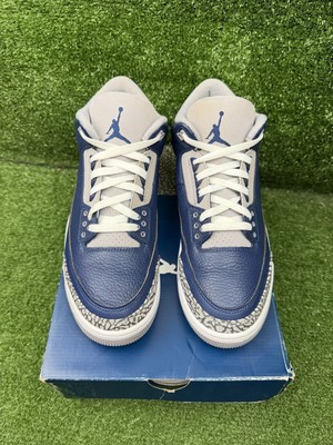 Size 10 - Jordan 3 Retro Blue Georgetown 194954683676| eBay display picture 2