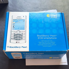  For Collection BlackBerry Pearl 8130 Alltel CDMA Bar Smartphone Silver GPS
