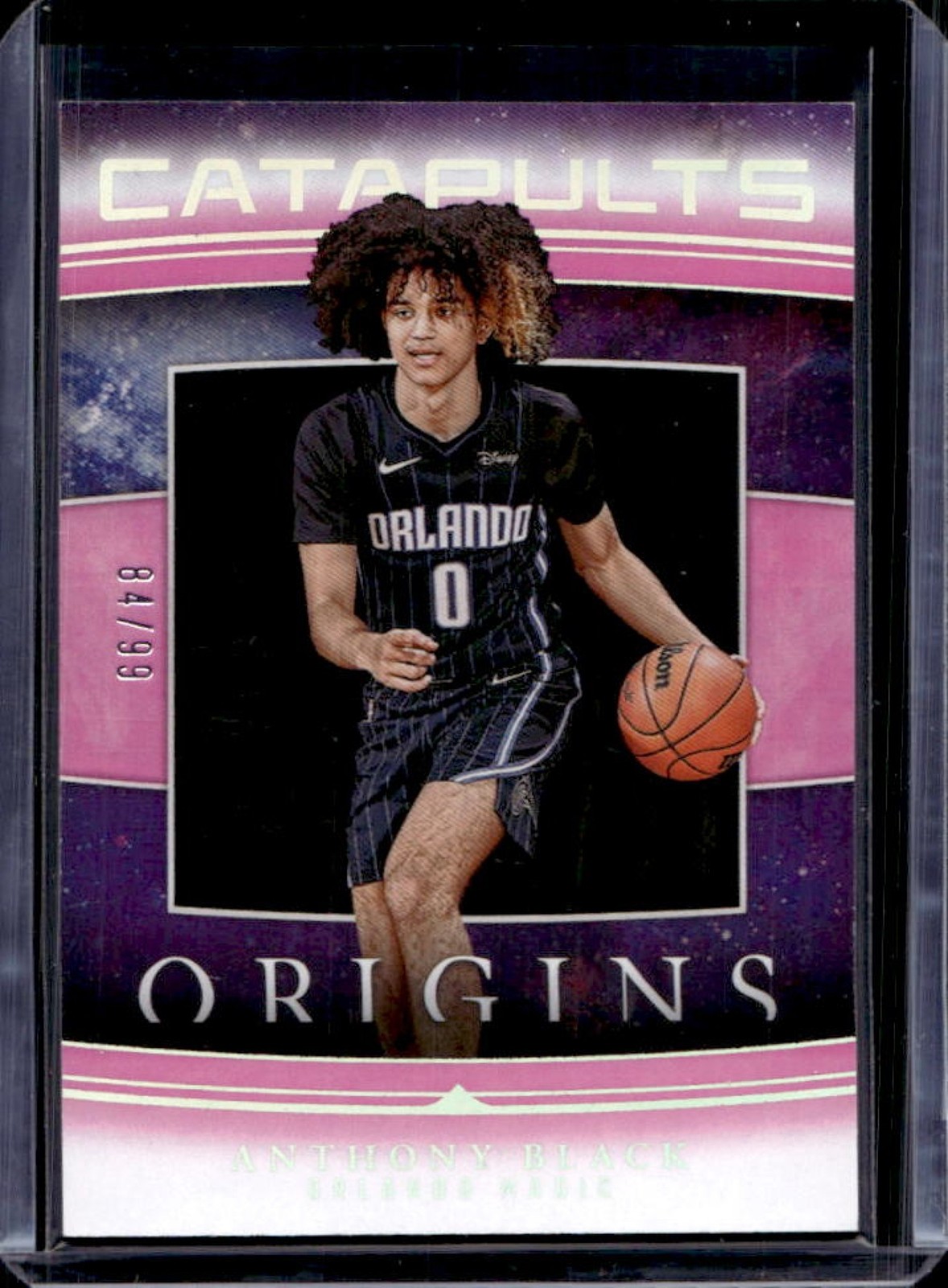 2023-24 Origins Anthony Black Catapults Pink Rookie RC #84/99 Magic