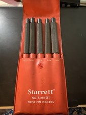 "STARRETT #S248 5-PC 1/8" - 3/8" DRIVE PIN SET