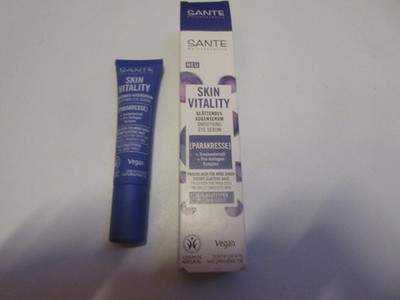 SANTE NATURKOSMETIK Augenserum Skin Vitality Parakresse 15ml Vegan NEU