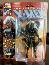 Marvel Legends Storm Black Suit Retro Uncanny X-Men 6  Figure New Sealed Hasbro