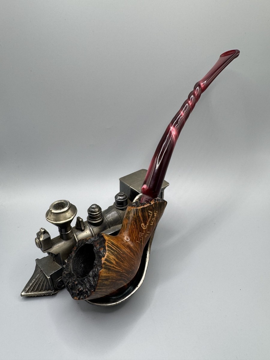 boswells tobacco Boswell 1991 Freehand Mini-Churchwarden Spiral Estate Briar USA Tobacco  Pipe