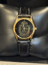 Disneyland CLUB 33 RETIRED Logo Member Exclusive Watch Leather Band RARE