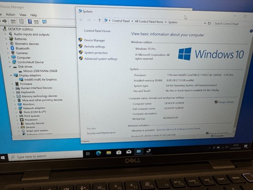 Dell Latitude 2 x 7320 Laptops, both i5 , 8GB Ram, 256GB SSD, WIN 10 Pro - Afbeelding 2 van 13