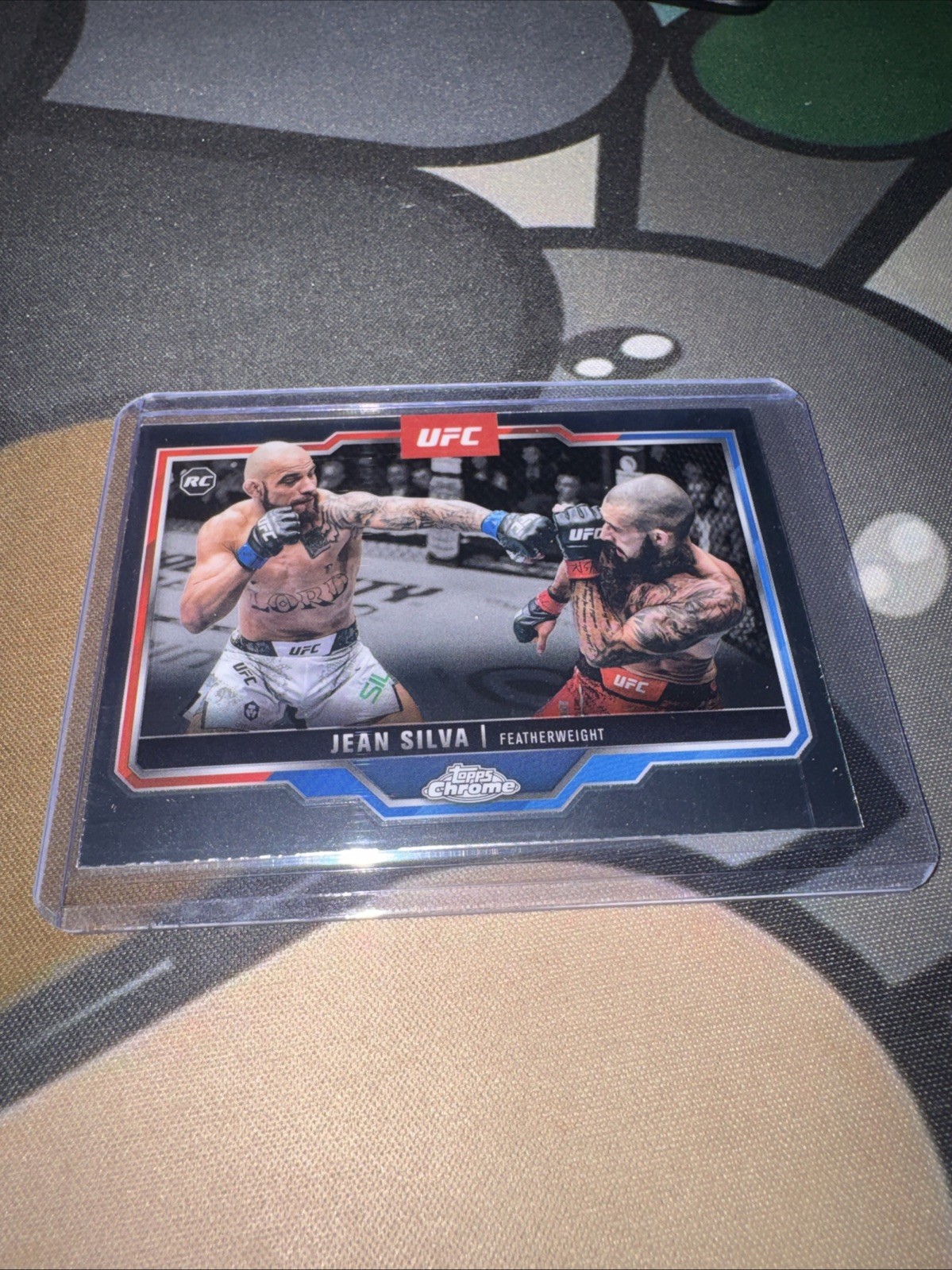 2025 Topps Chrome UFC - Jean Silva #56 Refractor (RC)