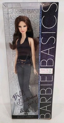 BARBIE BASICS DOLL MODEL NO 14 COLLECTION 002 SIGNED 2010 MATTEL T7737