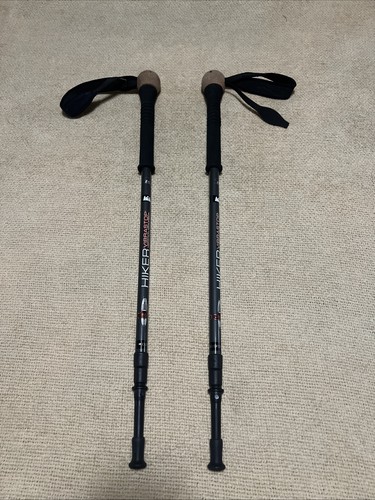 REI hiker Walking Trekking Stick Pole Komperdell Cork Handle 110-145 FreeShipp