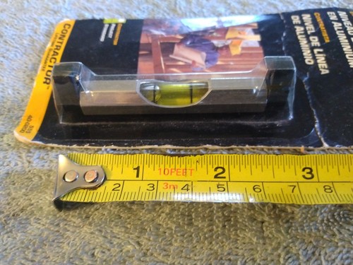 Johnson Aluminum Line Level NIP Made In USA - Picture 5 of 6