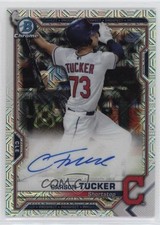 2021 Bowman Chrome Mega Box Chrome Mojo Auto Carson Tucker #BCMA-CT Auto 1d4