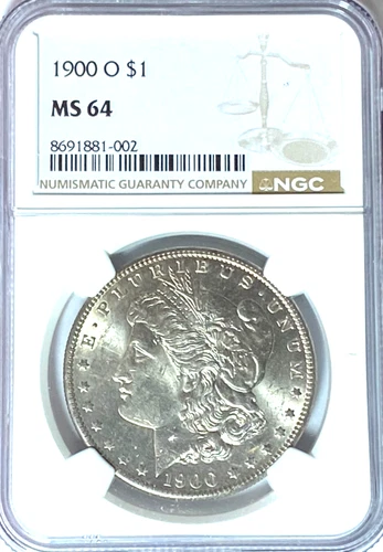 1900 O $1 Morgan Silver One Dollar MS64 New Orleans