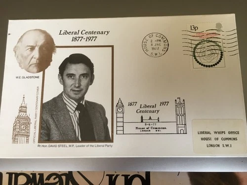 GB STAMPS RARE FIRST DAY COVER 1977 HEADS HOUSE OF COMMONS