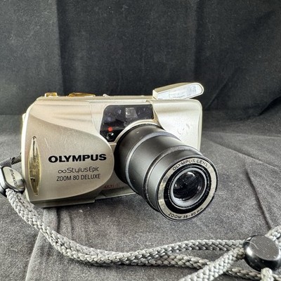 Olympus Stylus Epic Zoom 80 Deluxe Mju II 35mm Film Point & Shoot