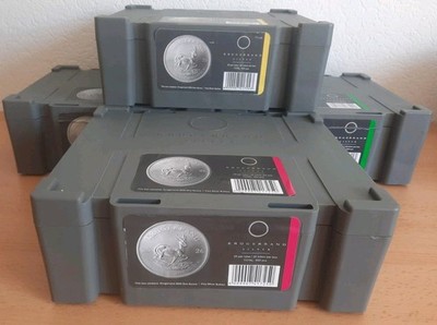 Masterbox Krügerrand original leer für 1Oz Silbermünzen 