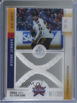 2024-25 SP Game Used Edition All-Star Net Cord Relics 24/35 Boone Jenner 1mz4