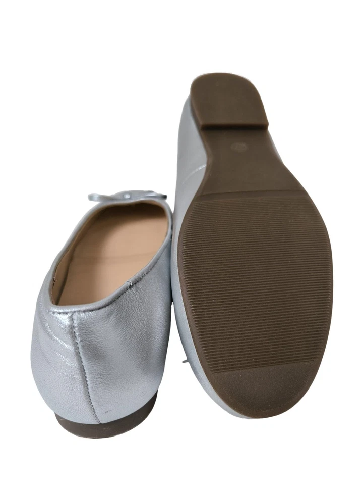 Sí Ballerine classiche Donna Ballerina Taglia IT 37 argento stile casual - Immagine 2 di 4
