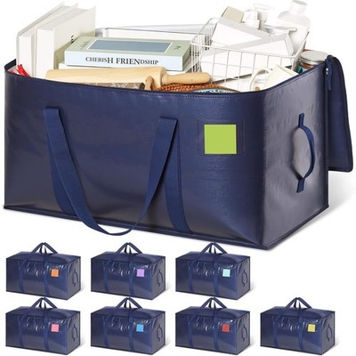 Heavy Duty Moving Bags Extra Large, Premium Storage Bags with Durable Zippers...