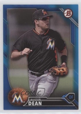 2016 Bowman Draft Top Prospects Blue 74/150 Austin Dean #BD-166 fm0
