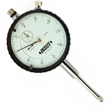INSIZE 2302-25 Dial Indicator Dial Reading 0-100 Long Stroke Basic Type