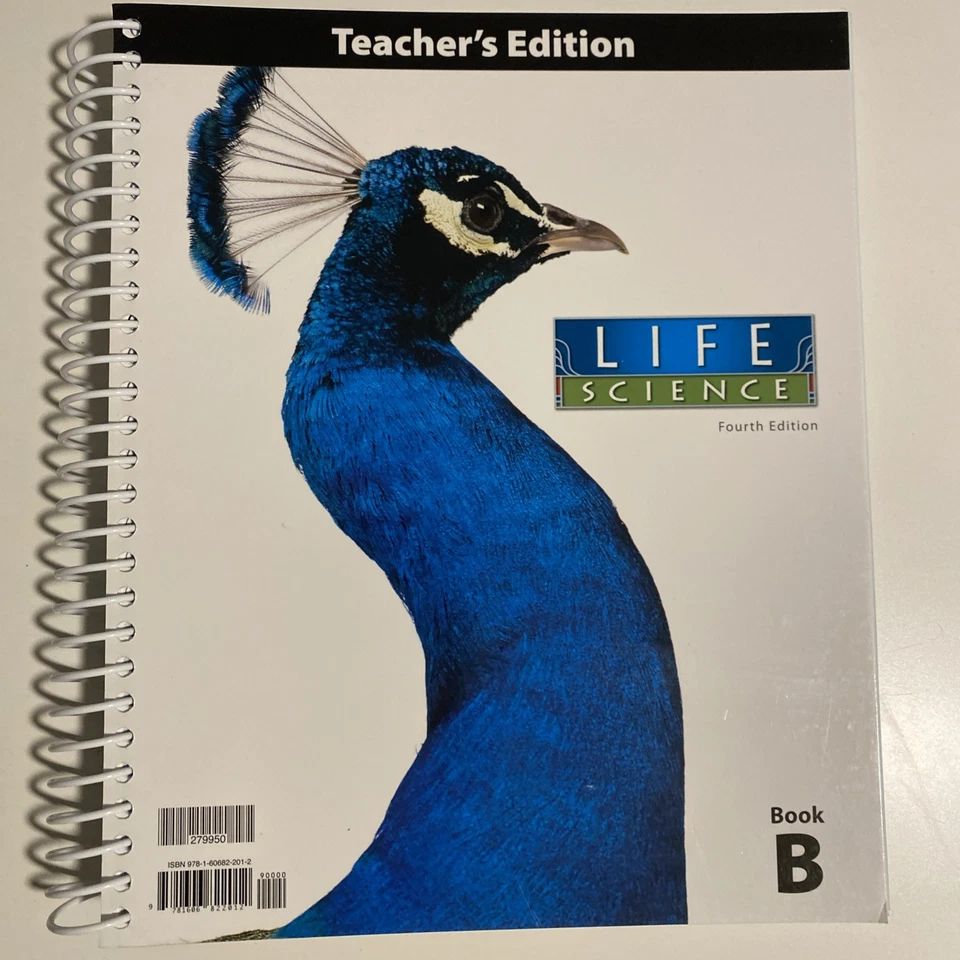 BJU Press Life Science 4th Edition SET Teacher's Edition Book A & B, with CD - Image 4 of 4