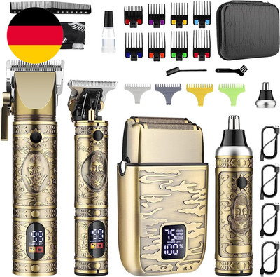 Professioneller Haarschneider Trimmer Set Für Männer Elektrischer Rasierapparat