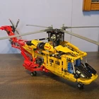 LEGO Technic 9396 Rescue Helicopter Complete Set 1056 Pieces