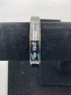 Tiffany & Co. High Polished Round Shape Adjustable Cuff Bracelet 46.42g