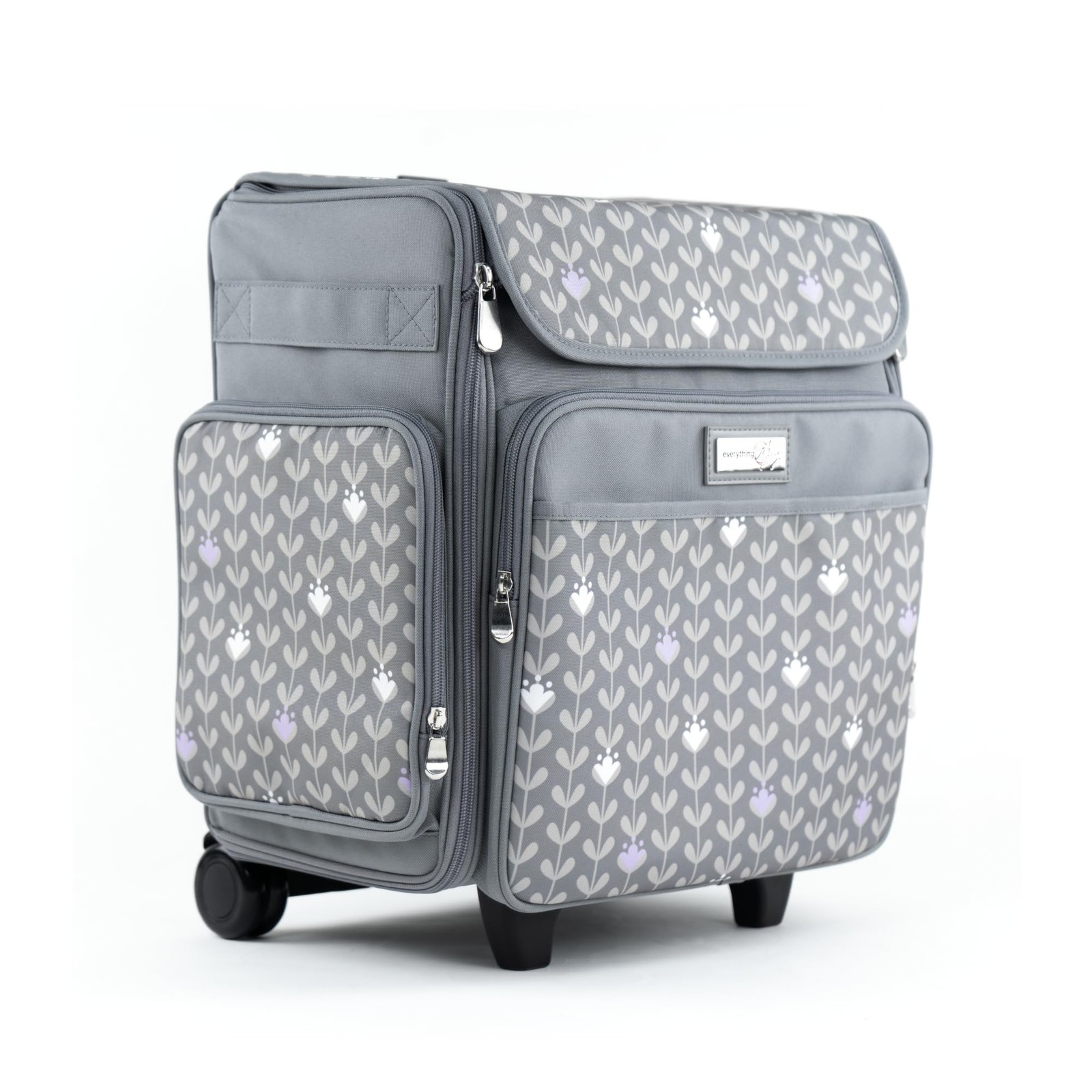 Collapsible Scrapbook Case Foldable Craft Organizer Tote for Art Supplies Storage