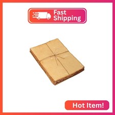 50 Pack Cotton Watercolor Paper with Deckle Edge 200 GSM Rough Textured Watercol
