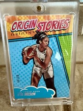 2024 Panini Origins WNBA - Origin Stories A'ja Wilson #14 Teal /49