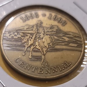 HAVRE MONTANA ONE DOLLAR CENTENIALL COIN TOKEN 1893-1993