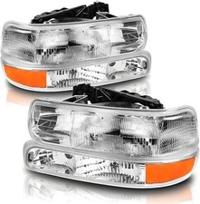 OE -Style Headlights Assembly Compatible with 1999 2000 OE Style Headlights