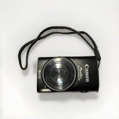 Canon PowerShot ELPH 330 HS Compact Camera Black 12.1MP 10x Zoom Wi-Fi