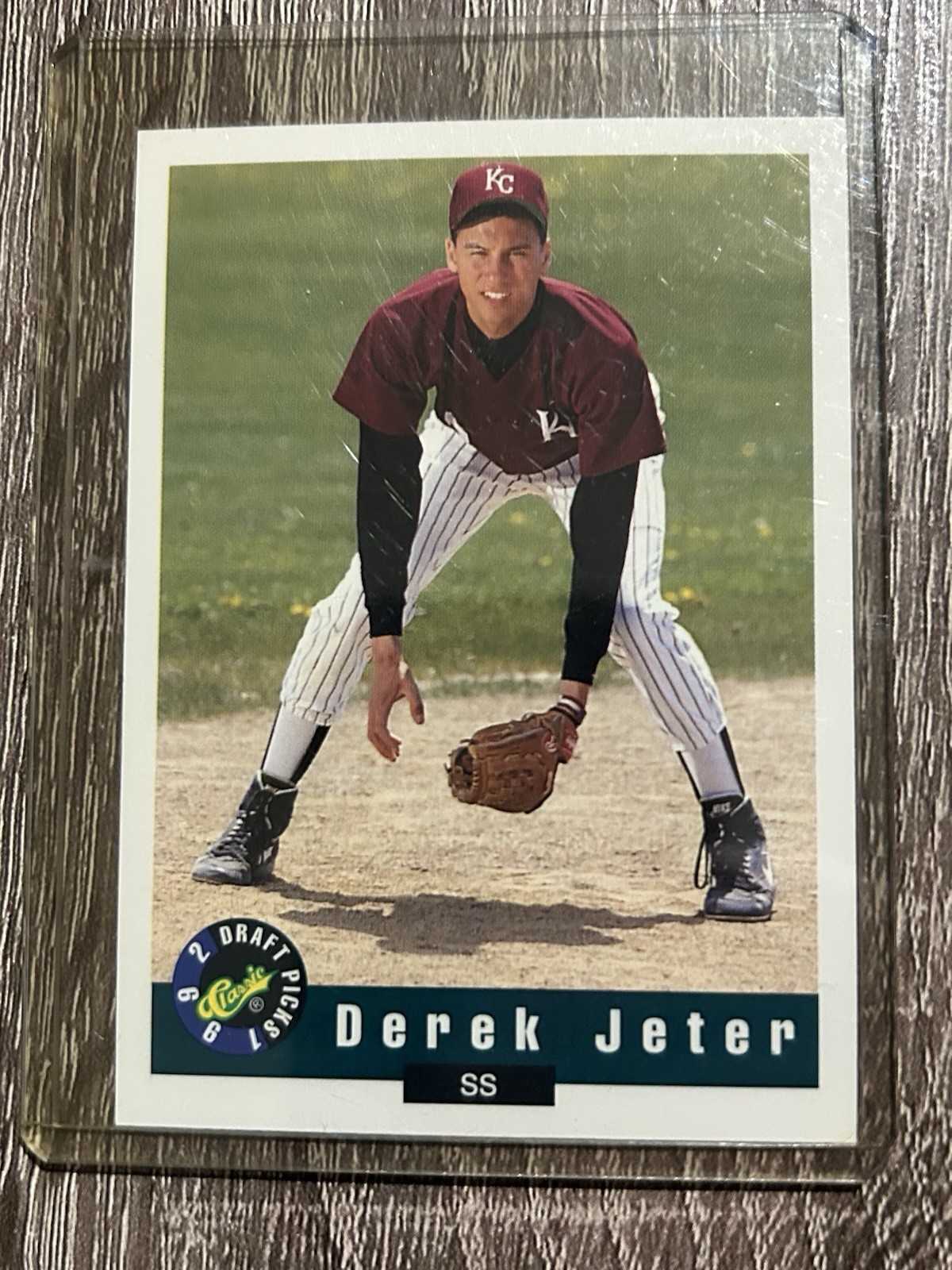 1992 Classic Draft Picks - Derek Jeter #6 (RC)
