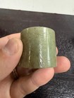 Lovely Antique/ Vtg. Chinese HK Export Jade Carved Thumb Ring — photo 9