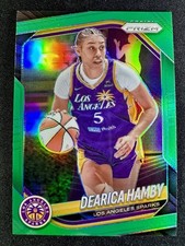 2025 Panini Prizm WNBA - Dearica Hamby #39 - Green Prizm - LA Sparks
