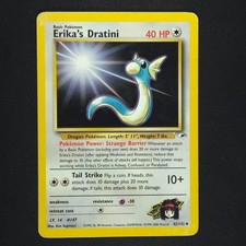 Erika's Dratini 42/132 - Gym Heroes - Pokemon Card on eBay