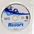 Wii Sports Resort (Nintendo Wii, 2009) Used Disc Only W/ Clear Plastic CD Case