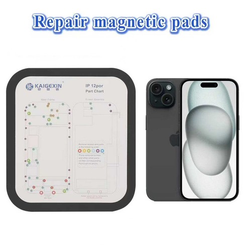 Magnetic Phone Repair Mats 35 Models For iP6 to iP16 Pro Max - Afbeelding 3 van 8