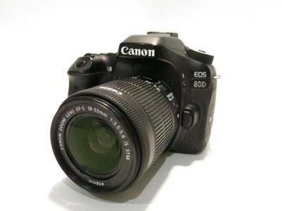 Excellent Canon EOS 80D Digital SLR Camera with 18-55mm f/3.5-5.6 IS STM Lens