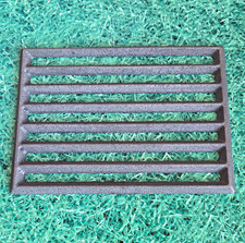 Cast Iron Stove Fire Grate 21.8x15.7cm Replacement Multi Fuel Wood Burner Grille