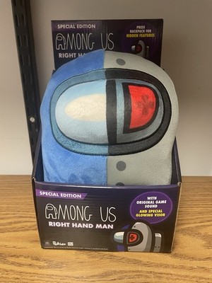 Toikido Among Us Plush Right Hand Man Special Edition Glowing Visor Game Sounds