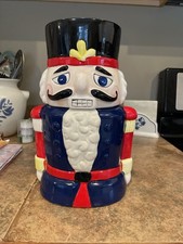 Nut Cracker Toy Soldier Cookie Jar  11.5