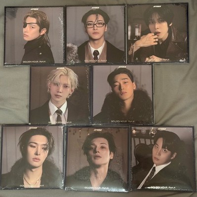OT8 Set! ATEEZ Golden Hour pt.4 Digipak Adrenaline - SEALED! Brand-New